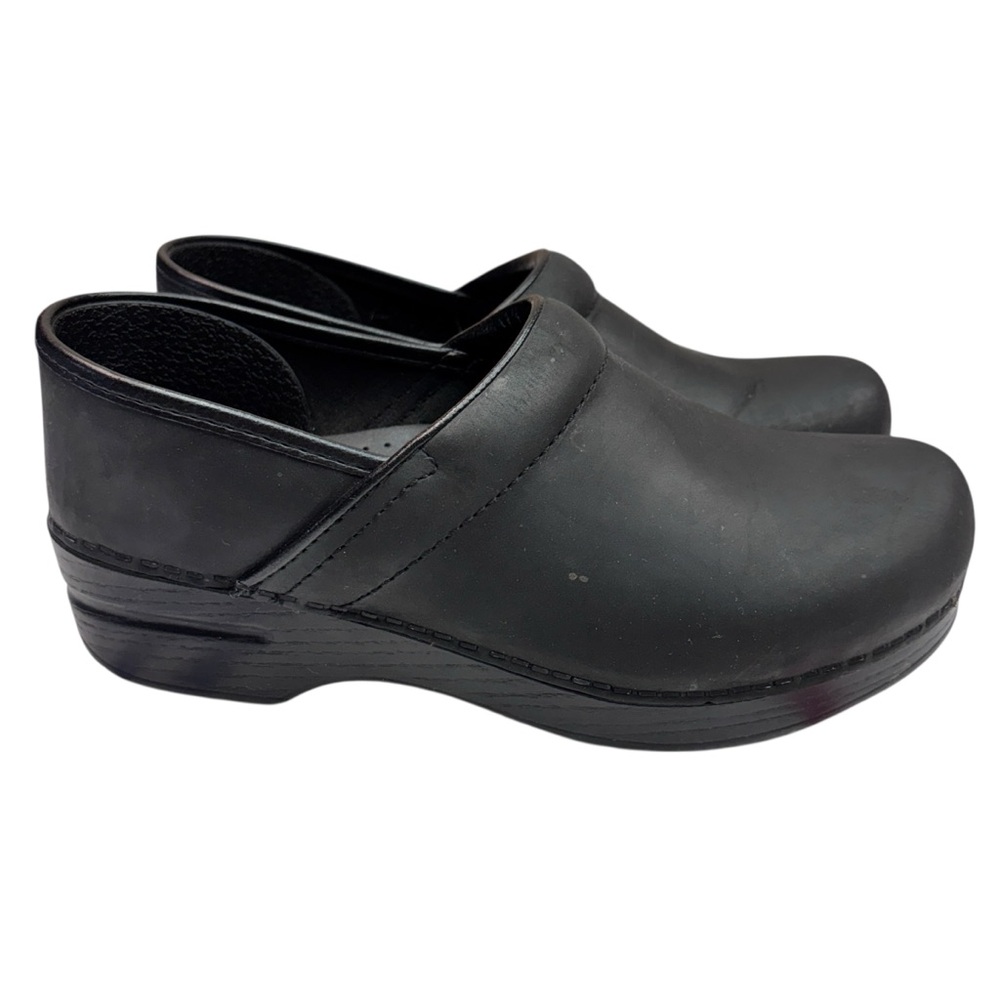 Dansko Women’s Professional Clog Black Leather 39
